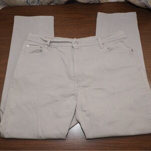 Vintage Y2k Levi’s High-rise Tapered-leg Relaxed-fit 550 Jeans - Size 18